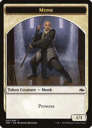 Monk Token [Fate Reforged Tokens] | Exor Games New Glasgow