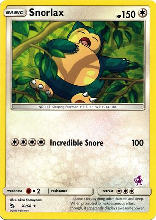Snorlax (50/68) (Mewtwo Deck) [Battle Academy 2020] | Exor Games New Glasgow