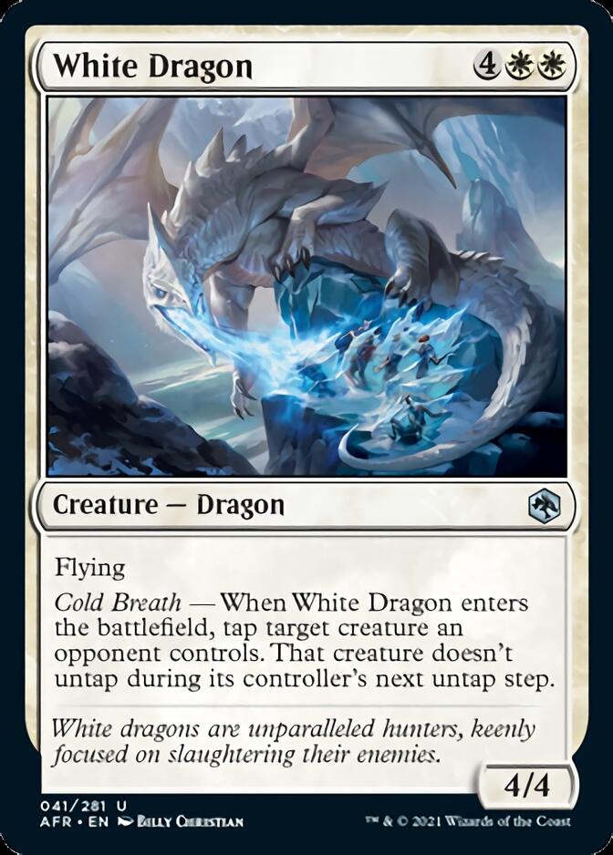 White Dragon [Dungeons & Dragons: Adventures in the Forgotten Realms] | Exor Games New Glasgow