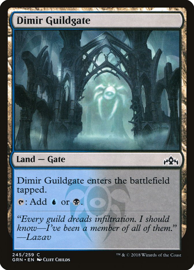 Dimir Guildgate (245/259) [Guilds of Ravnica] | Exor Games New Glasgow