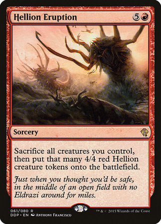 Hellion Eruption [Duel Decks: Zendikar vs. Eldrazi] | Exor Games New Glasgow