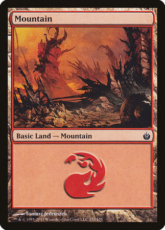 Mountain (153) [Mirrodin Besieged] | Exor Games New Glasgow