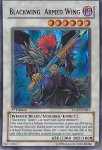 Blackwing Armed Wing [RGBT-EN041] Super Rare | Exor Games New Glasgow