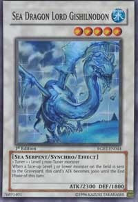 Sea Dragon Lord Gishilnodon [RGBT-EN044] Super Rare | Exor Games New Glasgow