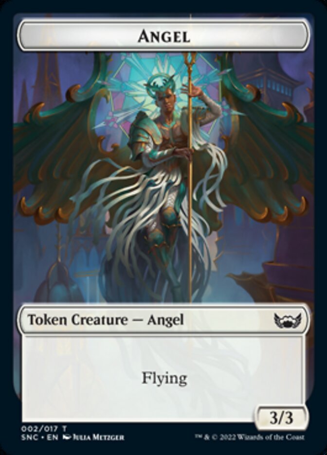 Angel Token [Streets of New Capenna Tokens] | Exor Games New Glasgow