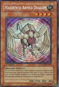 Hardened Armed Dragon [RGBT-EN083] Secret Rare | Exor Games New Glasgow