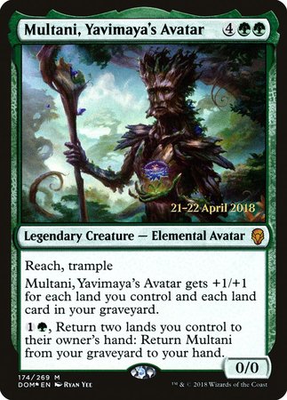 Multani, Yavimaya's Avatar [Dominaria Promos] | Exor Games New Glasgow