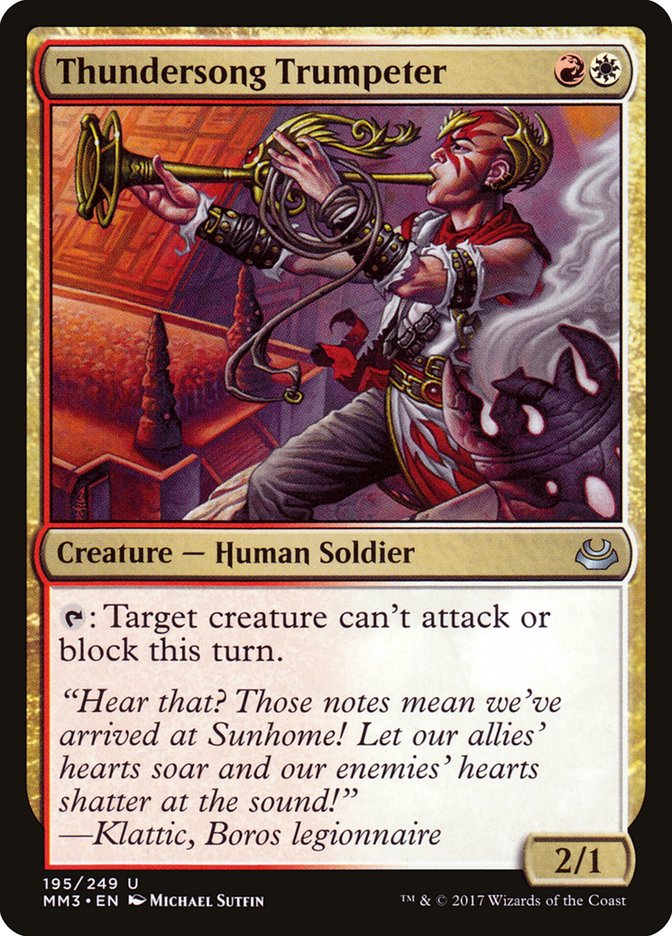 Thundersong Trumpeter [Modern Masters 2017] | Exor Games New Glasgow