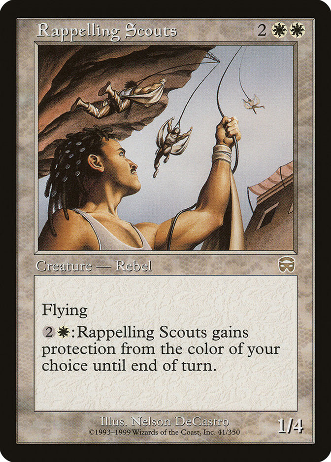 Rappelling Scouts [Mercadian Masques] | Exor Games New Glasgow