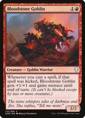 Bloodstone Goblin [Dominaria] | Exor Games New Glasgow