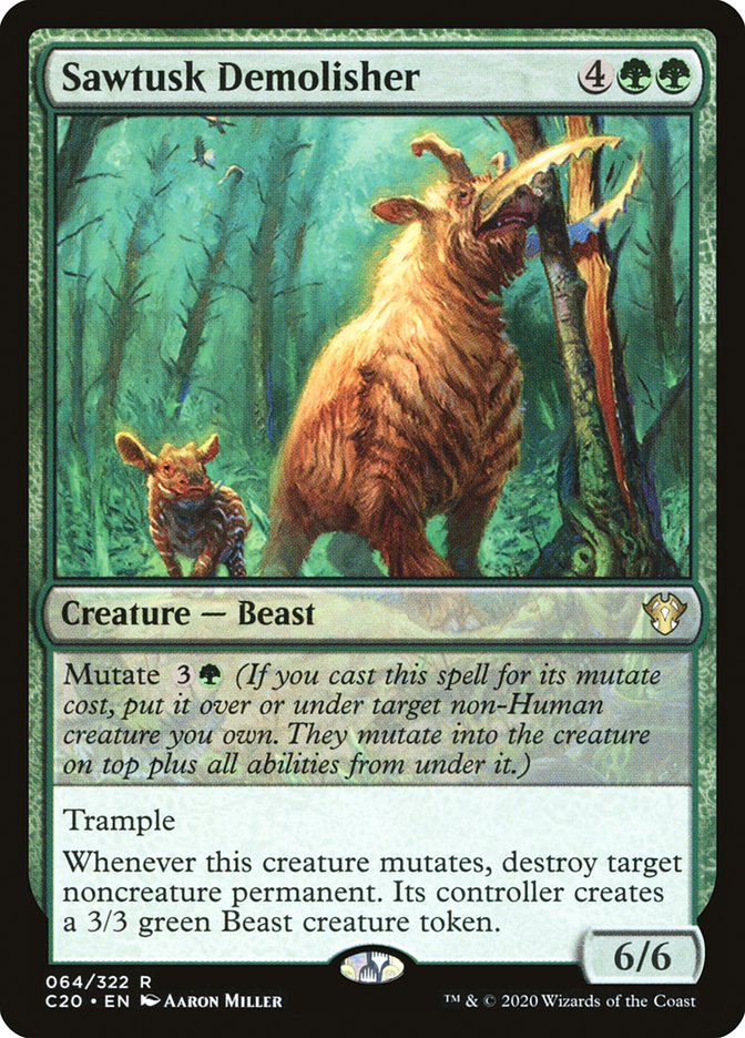 Sawtusk Demolisher [Commander 2020] | Exor Games New Glasgow