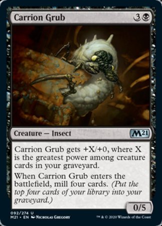 Carrion Grub [Core Set 2021] | Exor Games New Glasgow