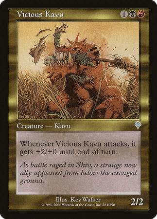 Vicious Kavu [Invasion] | Exor Games New Glasgow