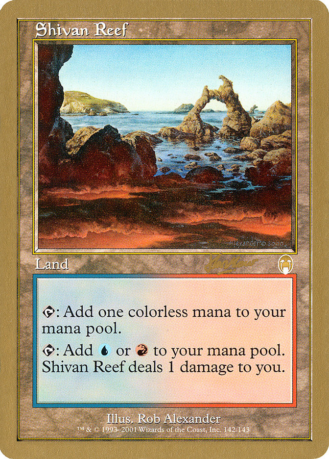 Shivan Reef (Sim Han How) [World Championship Decks 2002] | Exor Games New Glasgow