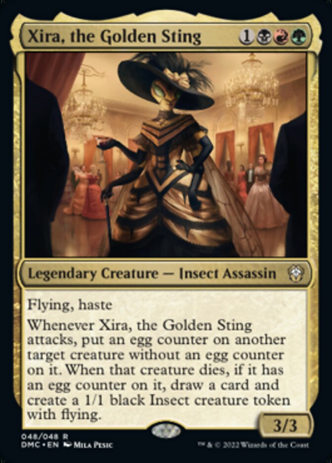 Xira, the Golden Sting [Dominaria United Commander] | Exor Games New Glasgow