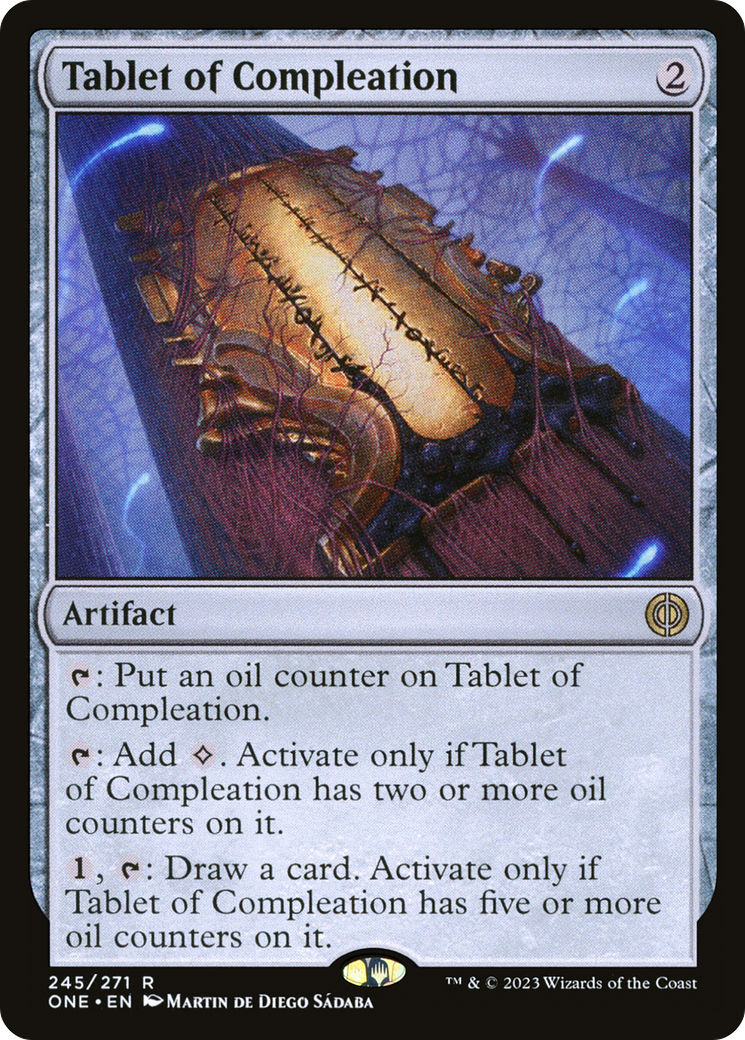 Tablet of Compleation [Phyrexia: All Will Be One] | Exor Games New Glasgow