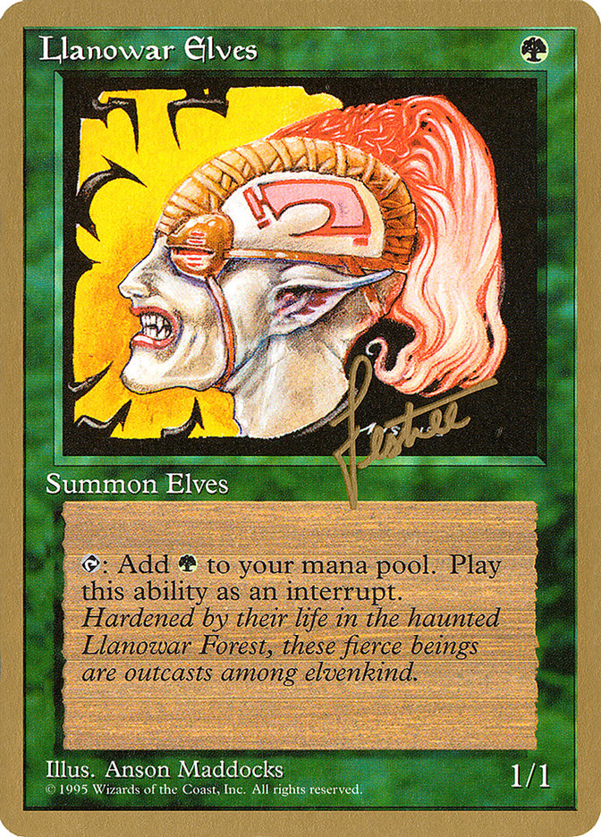 Llanowar Elves (Bertrand Lestree) [Pro Tour Collector Set] | Exor Games New Glasgow