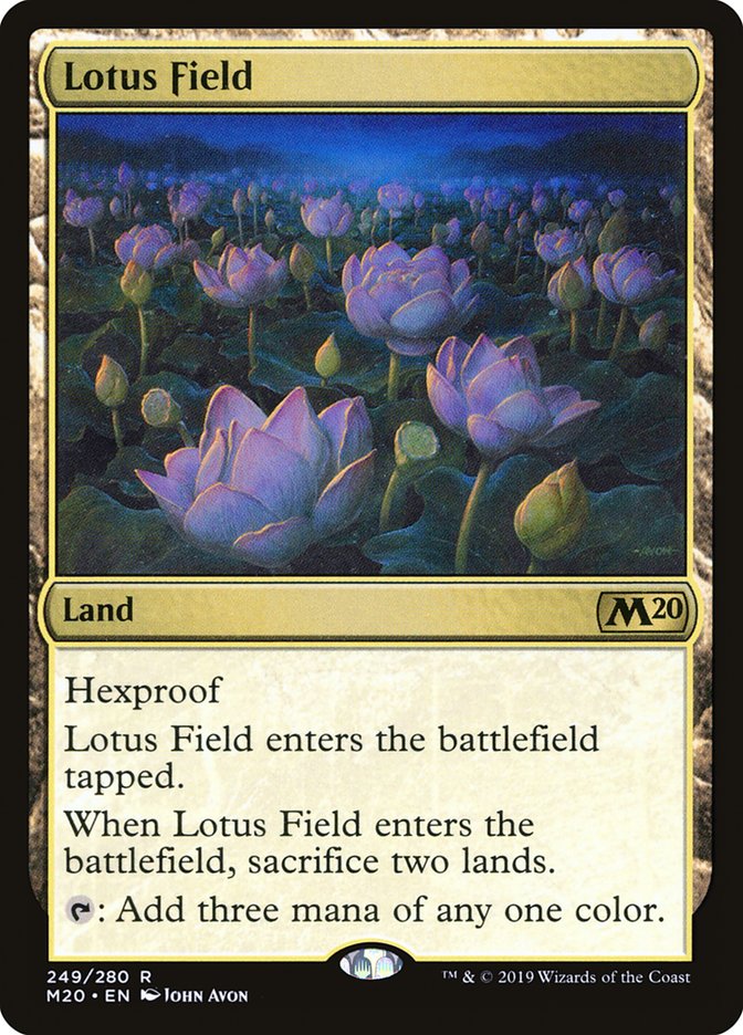 Lotus Field [Core Set 2020] | Exor Games New Glasgow