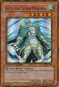 Raiza the Storm Monarch [GLD2-EN026] Ultra Rare | Exor Games New Glasgow