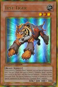 Test Tiger [GLD2-EN029] Ultra Rare | Exor Games New Glasgow