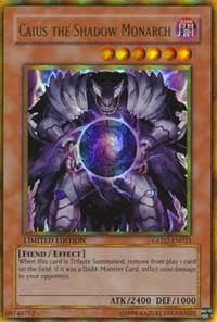 Caius the Shadow Monarch [GLD2-EN033] Ultra Rare | Exor Games New Glasgow