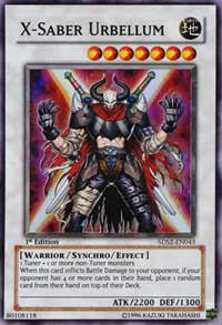 X-Saber Urbellum [5DS2-EN043] Super Rare | Exor Games New Glasgow