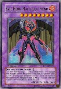 Evil Hero Malicious Fiend [DP06-EN013] Ultra Rare | Exor Games New Glasgow