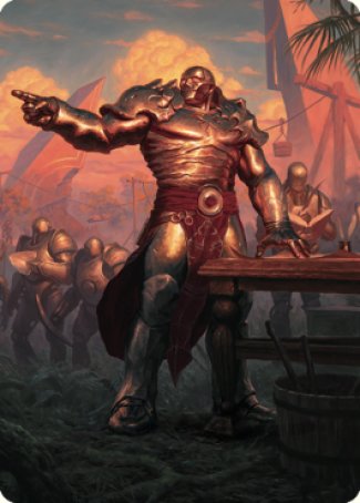 Karn, Living Legacy Art Card 1 [Dominaria United Art Series] | Exor Games New Glasgow