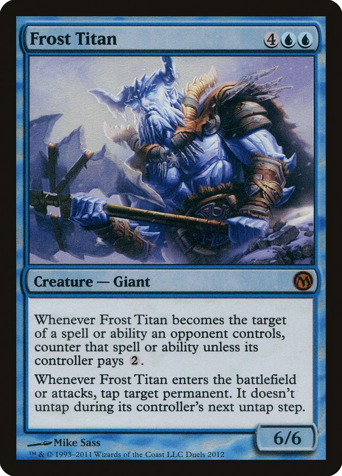 Frost Titan (Duels of the Planeswalkers Promos) [Duels of the Planeswalkers Promos 2011] | Exor Games New Glasgow