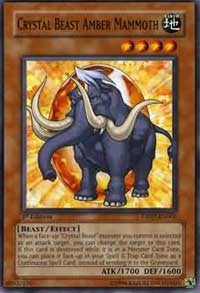 Crystal Beast Amber Mammoth [DP07-EN005] Common | Exor Games New Glasgow