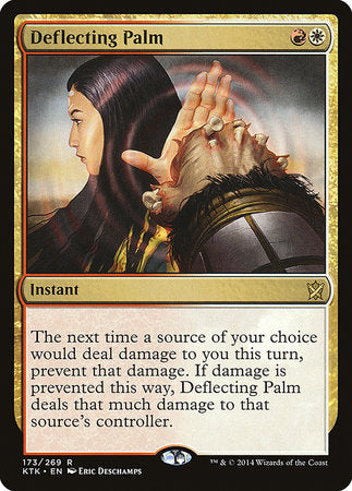 Deflecting Palm [Khans of Tarkir] | Exor Games New Glasgow