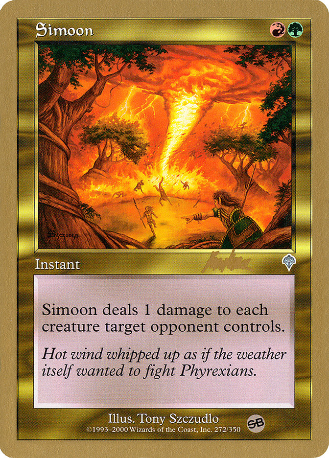 Simoon (Brian Kibler) (SB) [World Championship Decks 2002] | Exor Games New Glasgow