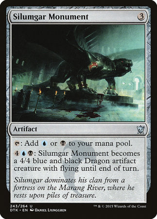 Silumgar Monument [Dragons of Tarkir] | Exor Games New Glasgow