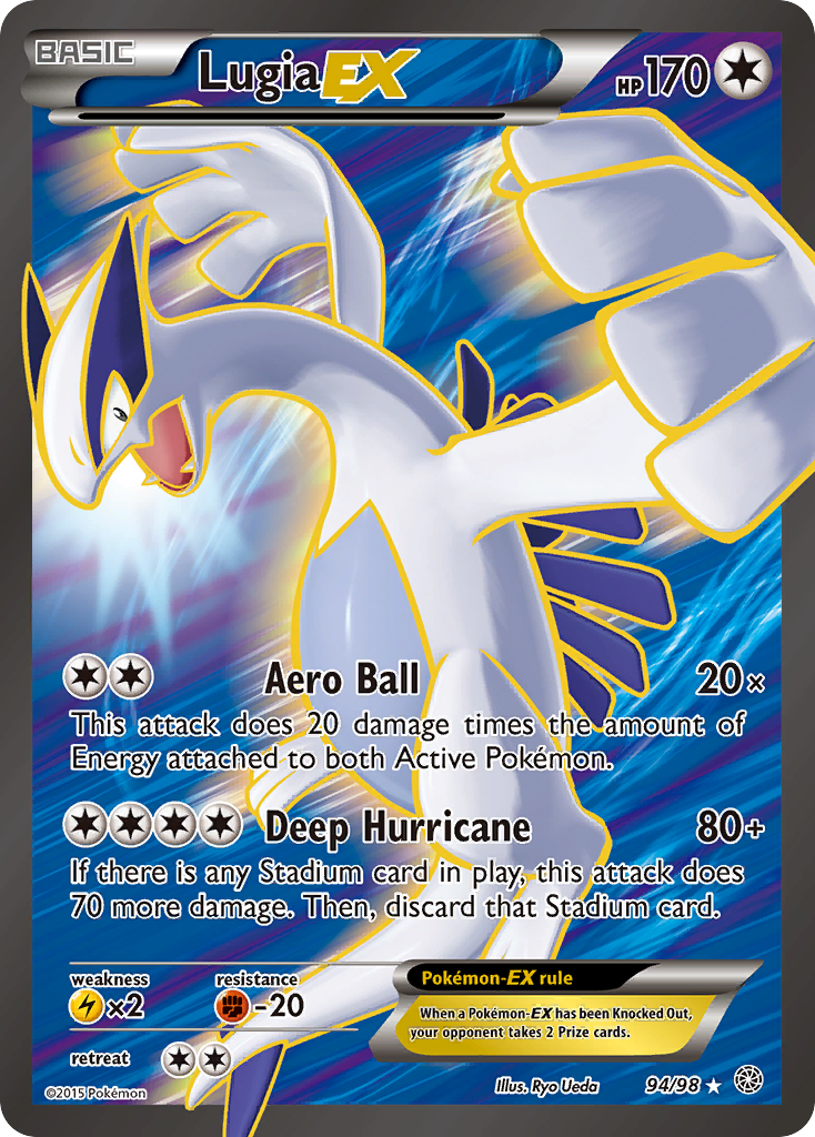 Lugia EX (94/98) [XY: Ancient Origins] | Exor Games New Glasgow