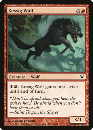 Kessig Wolf [Innistrad] | Exor Games New Glasgow