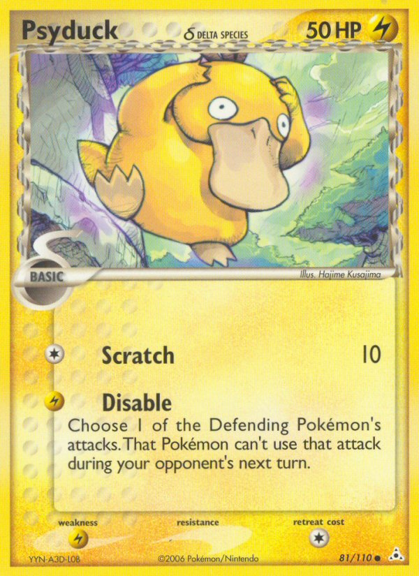 Psyduck (81/110) (Delta Species) [EX: Holon Phantoms] | Exor Games New Glasgow