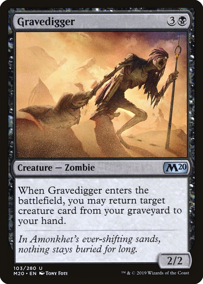 Gravedigger [Core Set 2020] | Exor Games New Glasgow