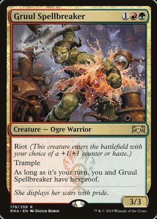 Gruul Spellbreaker [Ravnica Allegiance] | Exor Games New Glasgow