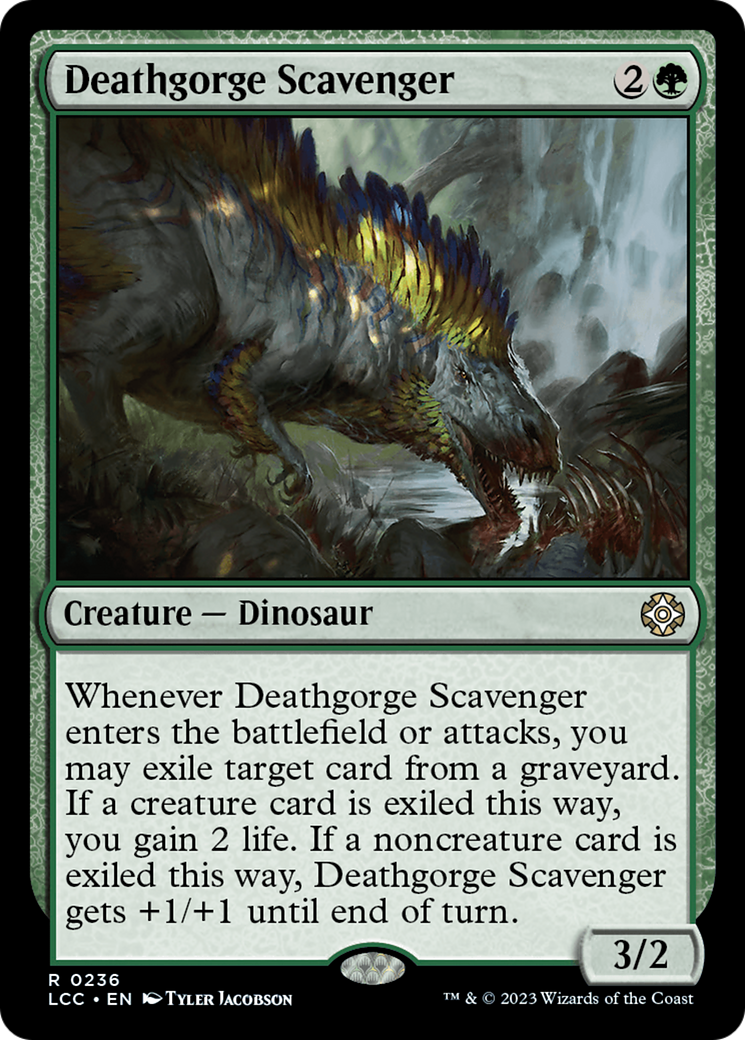 Deathgorge Scavenger [The Lost Caverns of Ixalan Commander] | Exor Games New Glasgow