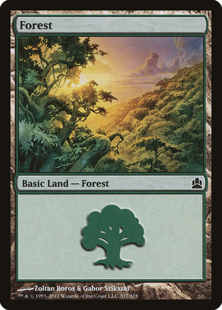 Forest (317) [Commander 2011] | Exor Games New Glasgow