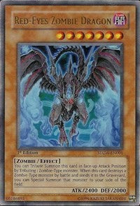 Red-Eyes Zombie Dragon [SDZW-EN001] Ultra Rare | Exor Games New Glasgow