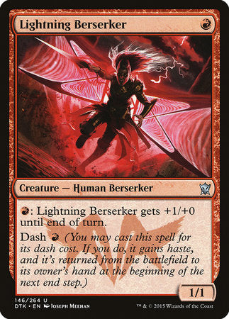 Lightning Berserker [Dragons of Tarkir] | Exor Games New Glasgow