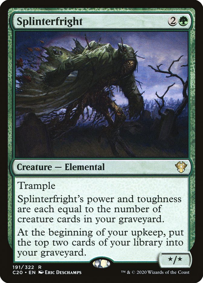 Splinterfright [Commander 2020] | Exor Games New Glasgow