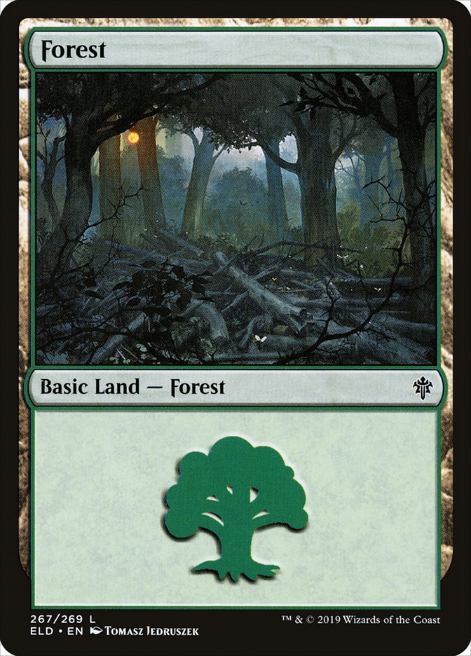 Forest (267) [Throne of Eldraine] | Exor Games New Glasgow