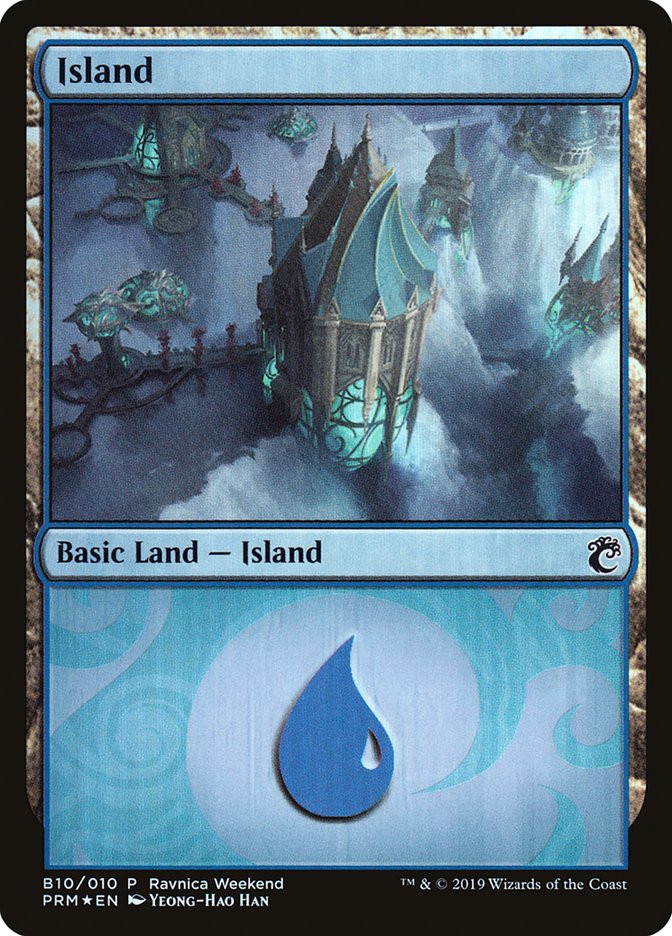 Island (B10) [Ravnica Allegiance Guild Kit] | Exor Games New Glasgow