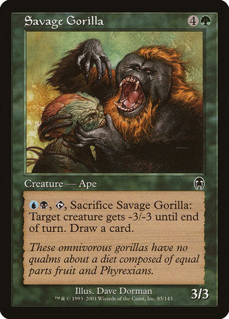 Savage Gorilla [Apocalypse] | Exor Games New Glasgow