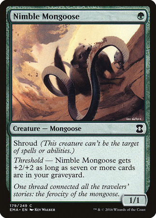 Nimble Mongoose [Eternal Masters] | Exor Games New Glasgow