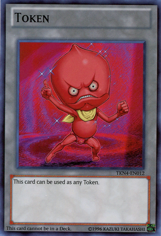 Ojama Token (Red) [TKN4-EN012] Super Rare | Exor Games New Glasgow