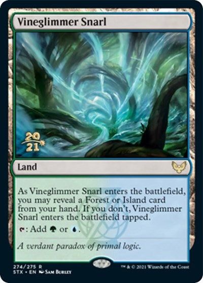 Vineglimmer Snarl [Strixhaven: School of Mages Prerelease Promos] | Exor Games New Glasgow