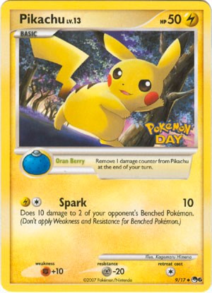 Pikachu (9/17) (Pokemon Day) [POP Series 6] | Exor Games New Glasgow